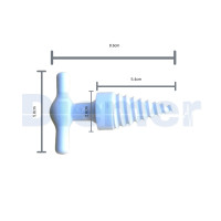 Abrebocas Helicoidal Pequeño